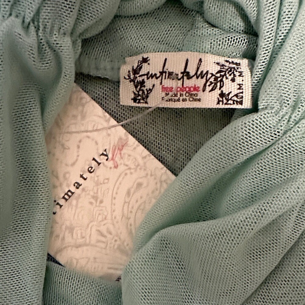 Mint Green Ruched Bodysuit - Picture 2 of 4
